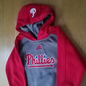 Boys Toddler Phillies hooded sweatshirt